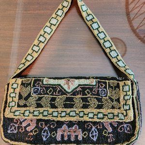 Christiana beaded evening purse